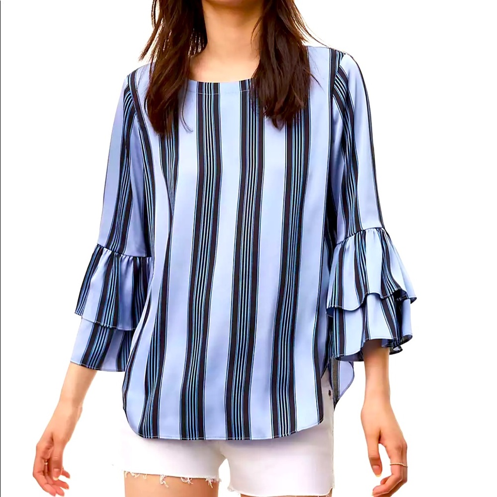 LOFT Bell Sleeve Top